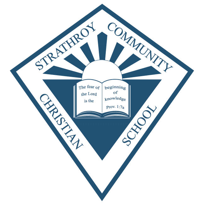 Strathroy Community Christian School logo